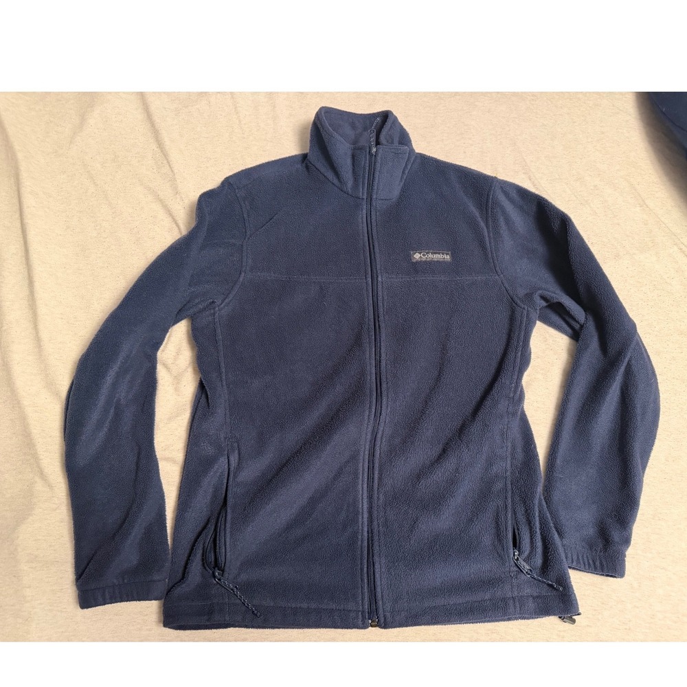 Columbia Mens Steens Mountain 2.0 Full Zip Fleece Jacket Navy Blue Small